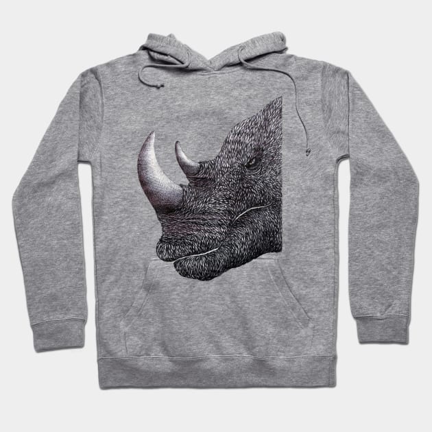 Rhino Hoodie by GeeTee